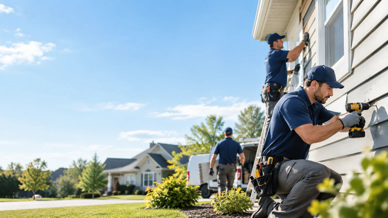 Partial Siding Replacement in Newark, AR